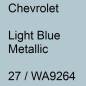 Preview: Chevrolet, Light Blue Metallic, 27 / WA9264.